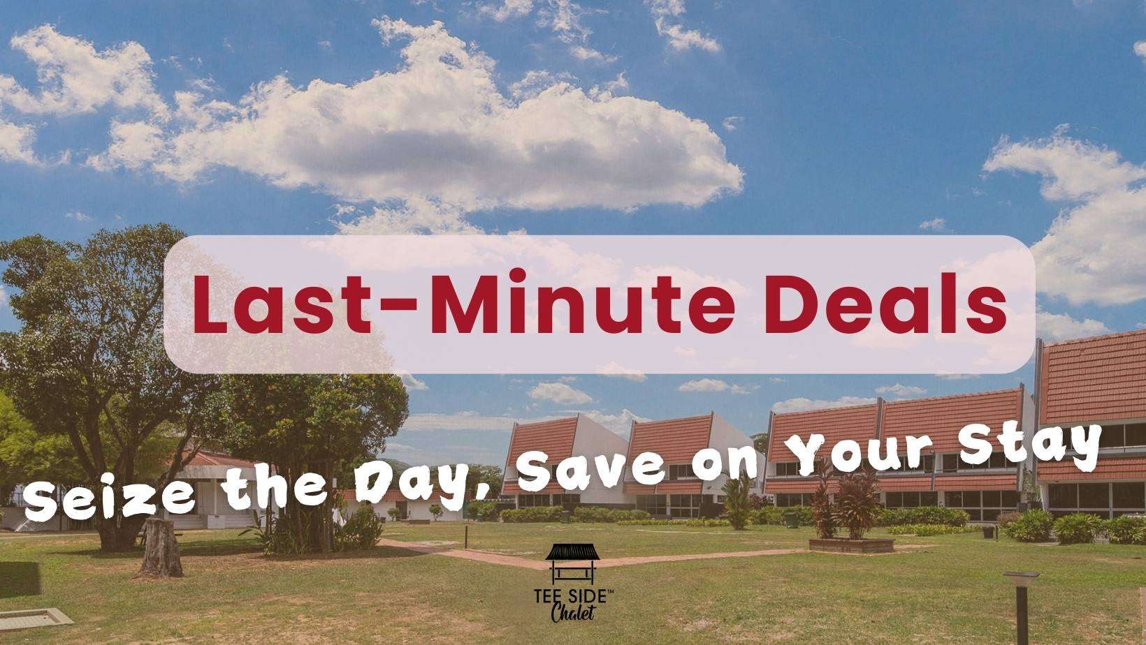 Tee Side Chalet Last Minute Deals